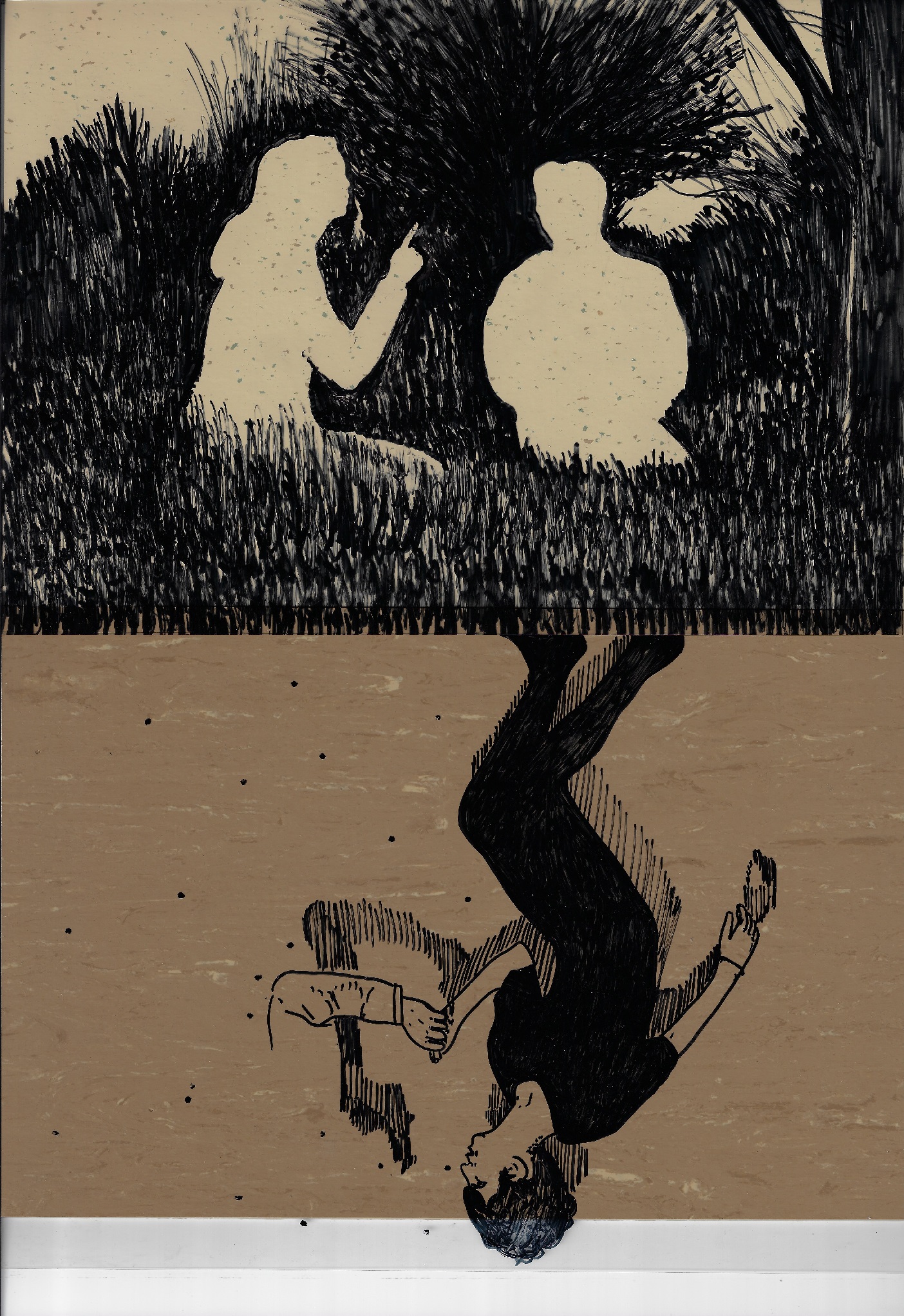 Michael Rotondi, Dance, lambda print su dbond, 60x40 cm., 2019