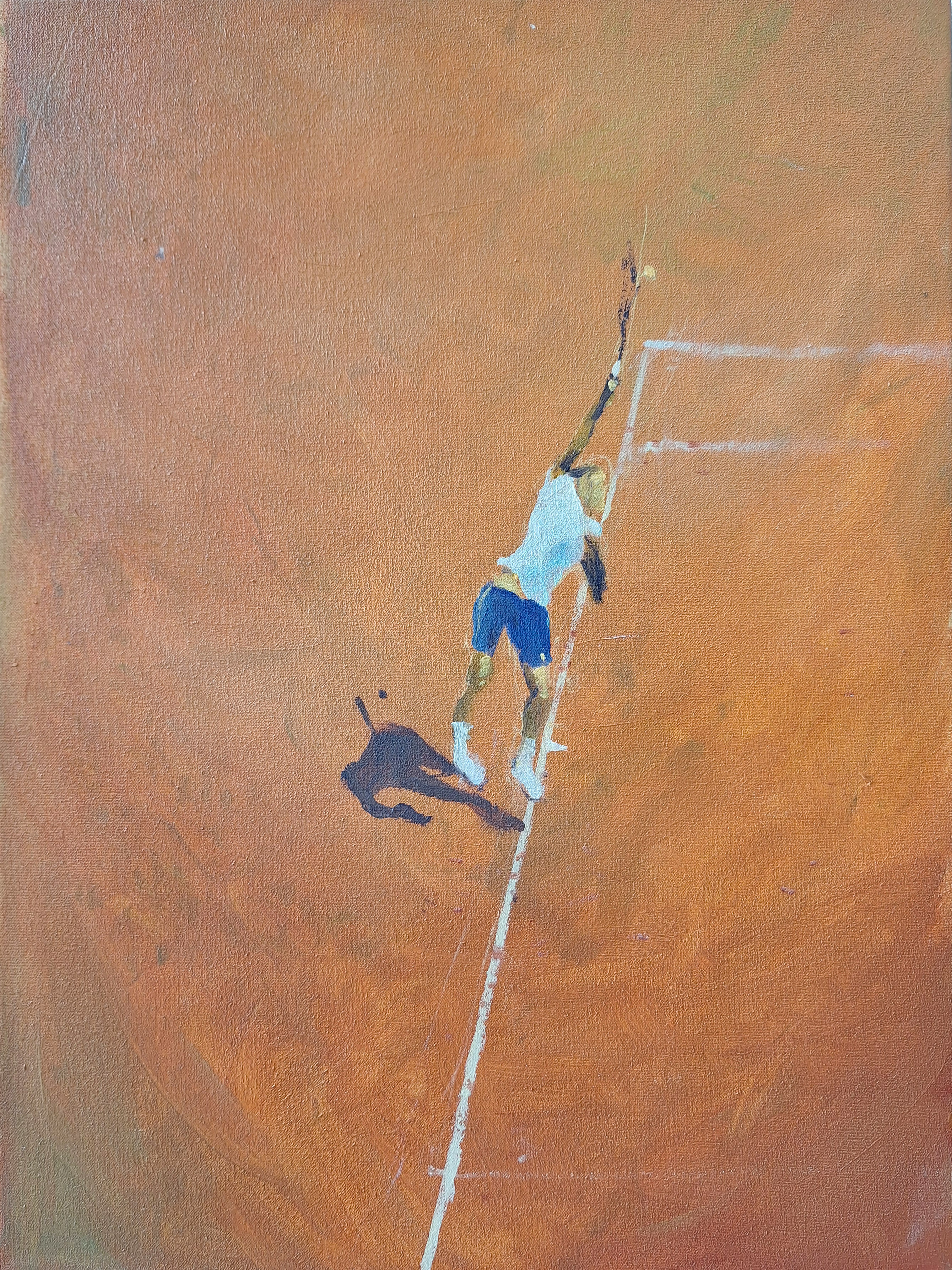 Batti Lei, 2026. Olio su tela (40x30 cm)