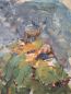 Cose che accadono a ottobre, 2026. Olio su tavola (24x18x2 cm)